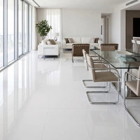 Porcelanato Bianco Master Elizabeth Tecn Polido Retificado 80x80cm