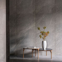 Porcelanato Cite Ita Ardosia Carbono 90x90 Eliane Externo