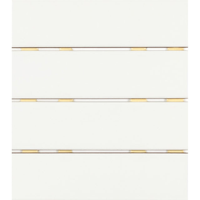 Porcelanato Galeria Branco Mesh Acetinado 7x26cm Eliane