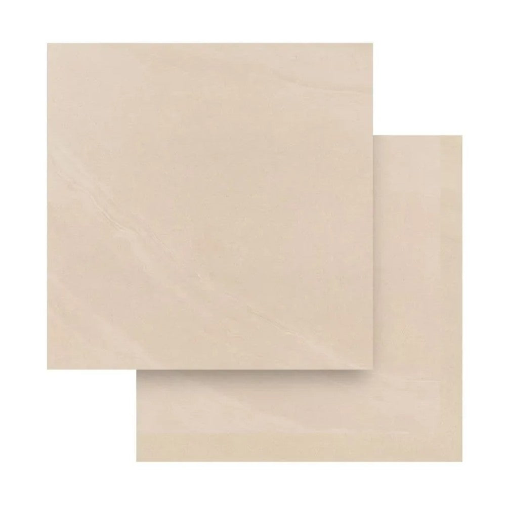 Porcelanato Khali Marfim 120x120cm Eliane Retificado Acetinado