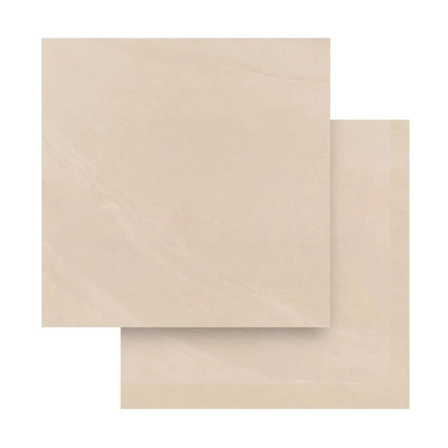 Porcelanato Khali Marfim 120x120cm Eliane Retificado Acetinado