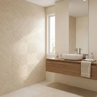Porcelanato Mahal Edro Marfim - Eliane - 32x60cm Acetinado Retificado