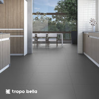 Porcelanato Minimum Carbono 80x80 Eliane - Acabamento Monocolor