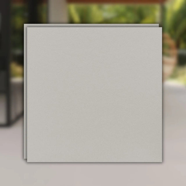 Porcelanato Minimum Cimento 90x90 Eliane Externo Monocolor