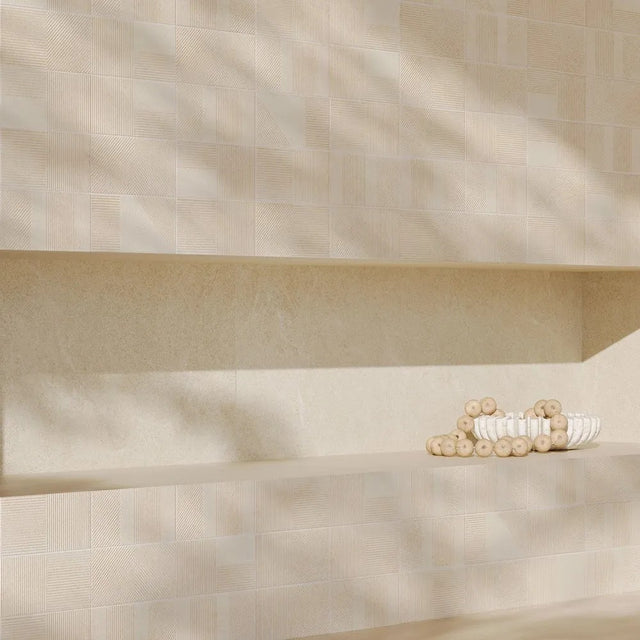 Porcelanato Oris Corda Eliane 90x90cm Externo 3D Retificado