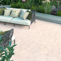 Porcelanato Quartz Areia 60x60cm Eliane Externo Rústico