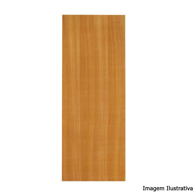 Porta interna angelim soca 70cm com ferragens esquerda