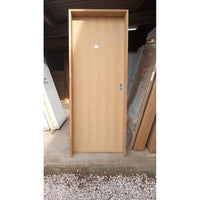 Porta interna angelim soca 80cm com ferragem esquerda