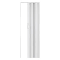 Porta sanfonada em pvc neve 1m x 2,10m
