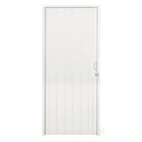 Porta sanfonada em pvc neve 1m x 2,10m