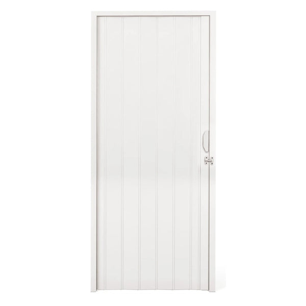 Porta sanfonada em pvc neve 1m x 2,10m