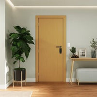 Porta soca de pinho 90cm esquerda modelo ferrmar25x14 esq
