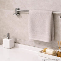 Porta toalha flat 45cm