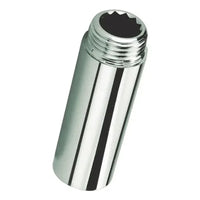 Prolongador 40mm 1/2 bsp cromado sextavado