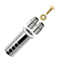 Prolongador para registro 20mm abs cromado