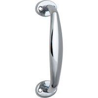 Puxador alça 100mm cromado em zamac linha criativa
