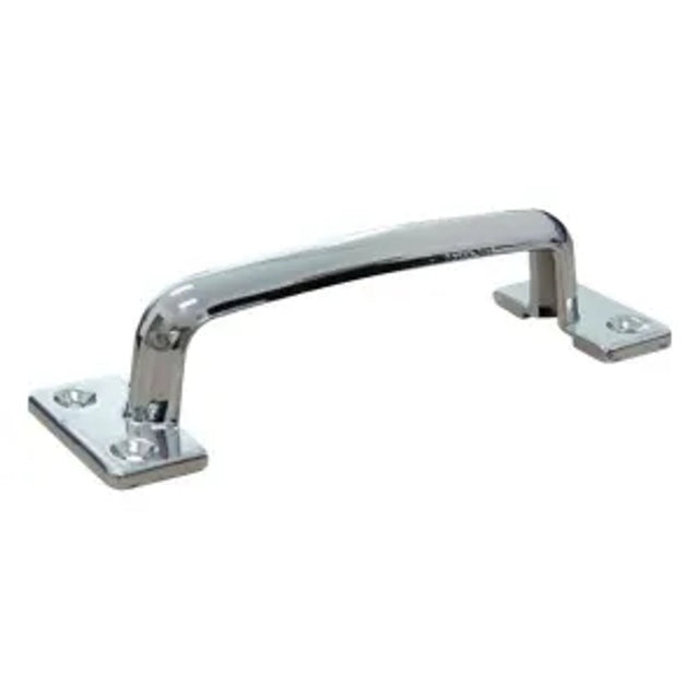 Puxador alça 120mm cromado em zamac linha criativa