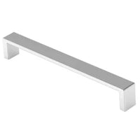 Puxador modelo 152 128mm cromado fosco