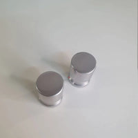 Puxador para box duplo cromado