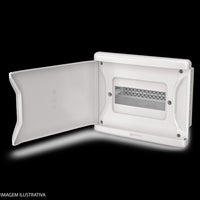 QUADRO DISTR 16D11N EMBUTIR SEM BARRAMENTO