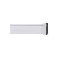 RODAPE SANTA LUZIA B74 BRANCO FRISADO 7CM 240M