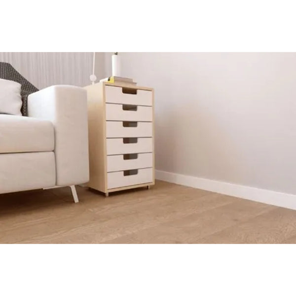 RODAPE SANTA LUZIA B75 BRANCO LISO 7CM