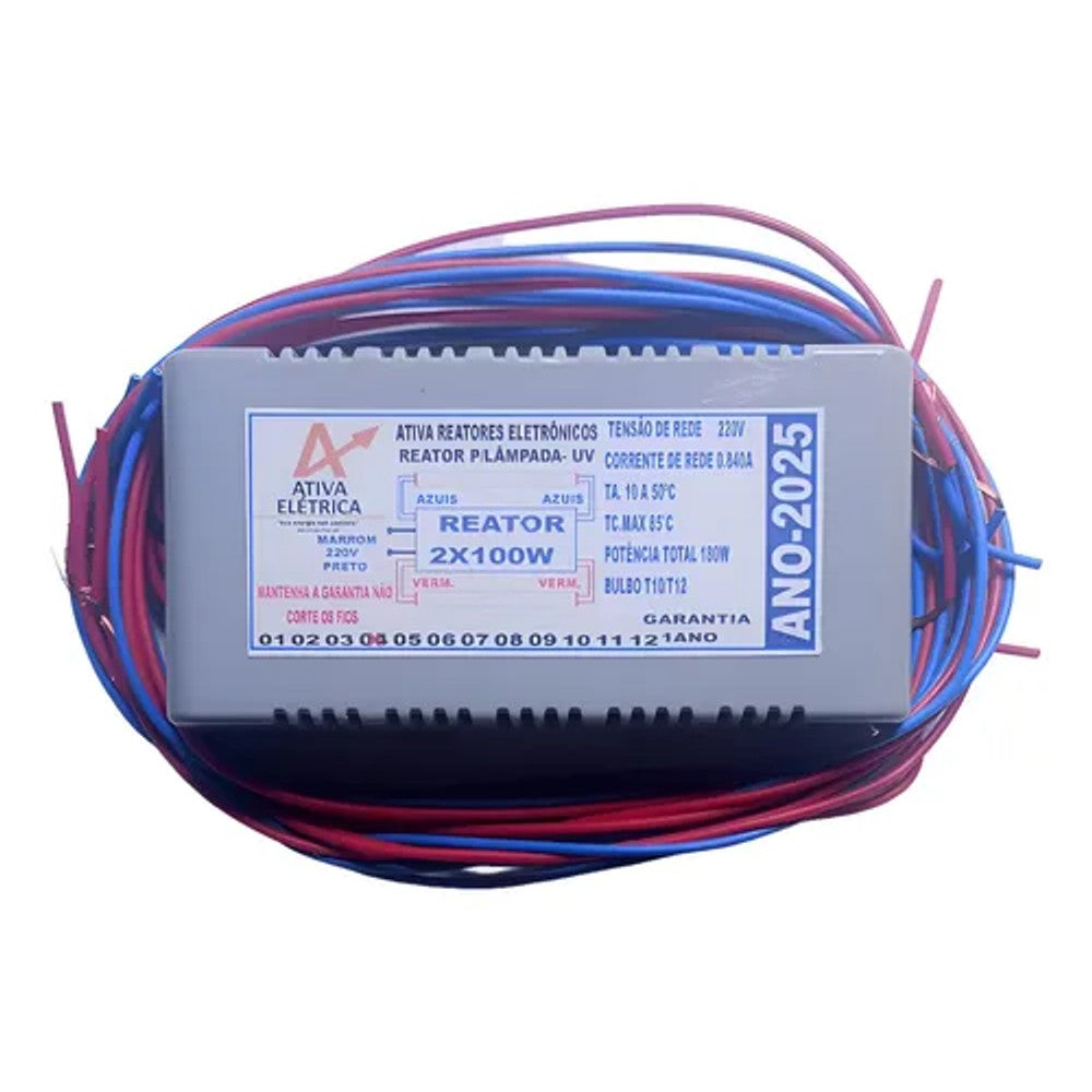 Reator eletrônico 2x110w ho85w 220v