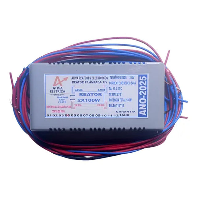 Reator eletrônico 2x110w ho85w 220v
