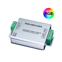 Receptor amplificador para fitas LED RGB 12V