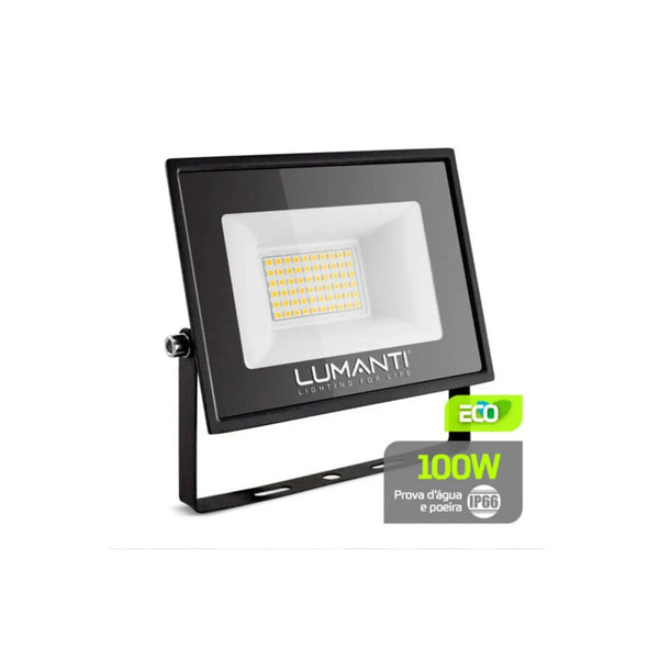 Refletor Led 100w 5500k Autovolt 8000 Lumens