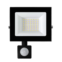 Refletor Led 50w Com Sensor 6500k Preto
