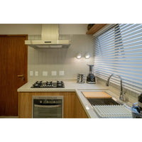 Revestimento Linear Light Gray Eliane 10x30cm Brilhante Parede