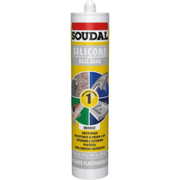 SOUDAL SILICONE BASE AGUA BRANCO 280ML
