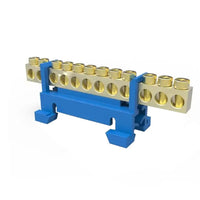SUPORTE BARRAMENTO NEUTRO 12 AZUL BET