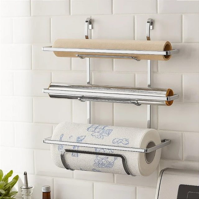 SUPORTE ROLO PAPEL TOALHAALUMFILME PVC TOP PRATIC