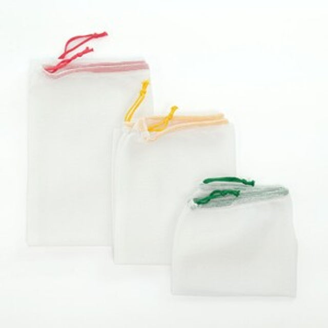 Sacos para frutas e vegetais m smart branco 3 unidades