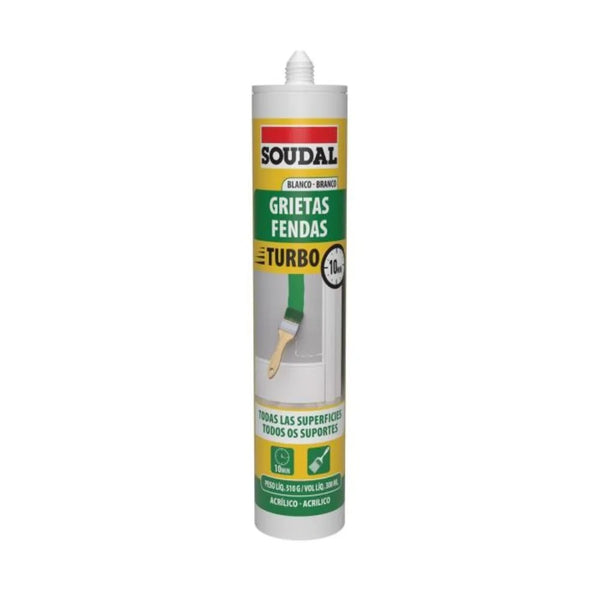Selante acrílico sela trinca base água branco 300ml