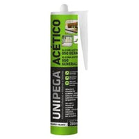 Silicone multiuso acético 280ml 320g branco