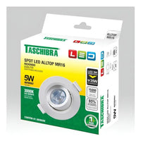 Spot de Embutir Redondo Alltop LED MR16 5W 3000K Branco