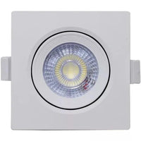 Spot led quadrado 3w 6500k