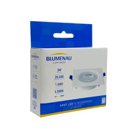 Spot led quadrado 3w 6500k