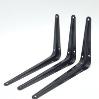 Suporte para prateleira cantoneira 30cm preto