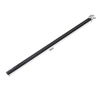 TRILHO ELETRIFICADO 2 VIAS ALUM 1M PTO 2X100X3 5CM NEWLINE