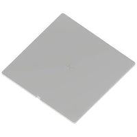 Tampa cega de alumínio branca 15cm