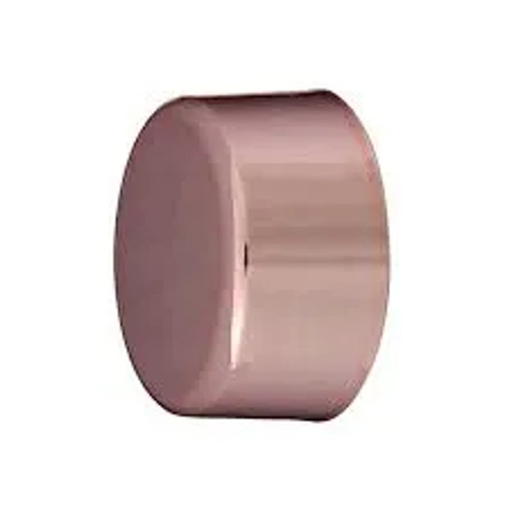 Tampa para varão 28mm gold rose