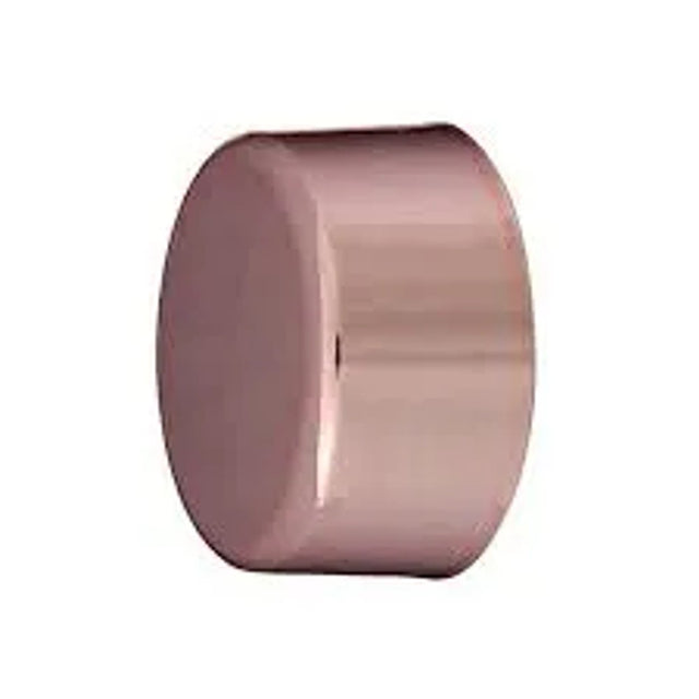 Tampa para varão 28mm gold rose