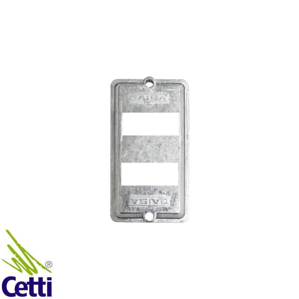 Tampa universal para interruptor 3 teclas