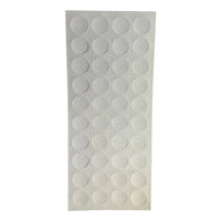 Tapa furo adesivo bege 12mm 40 unidades