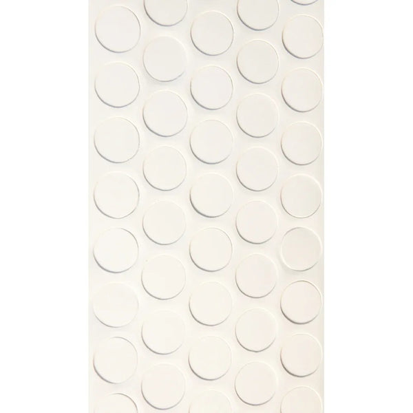 Tapa furo adesivo branco