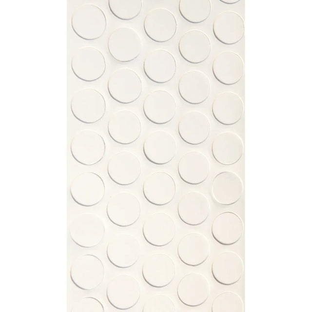 Tapa furo adesivo branco